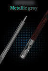Aluminum Alloy Metal Pool Cue Carbon Fiber Pool Cue Metallic Gray