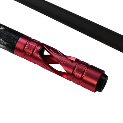 Aluminum Alloy Metal Pool Cue Carbon Fiber Pool Cue ROSE